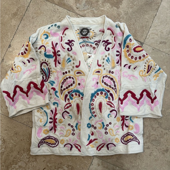 Johnny Was Biya Short Kimono - Fletcher - Picture 4 of 4